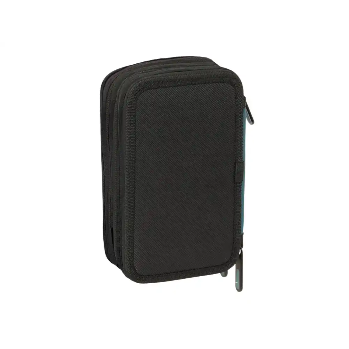 Plumier Triple Safta Urban style Azul Gris 12,5 x 19,5 x 5,5 cm 37 Piezas 1