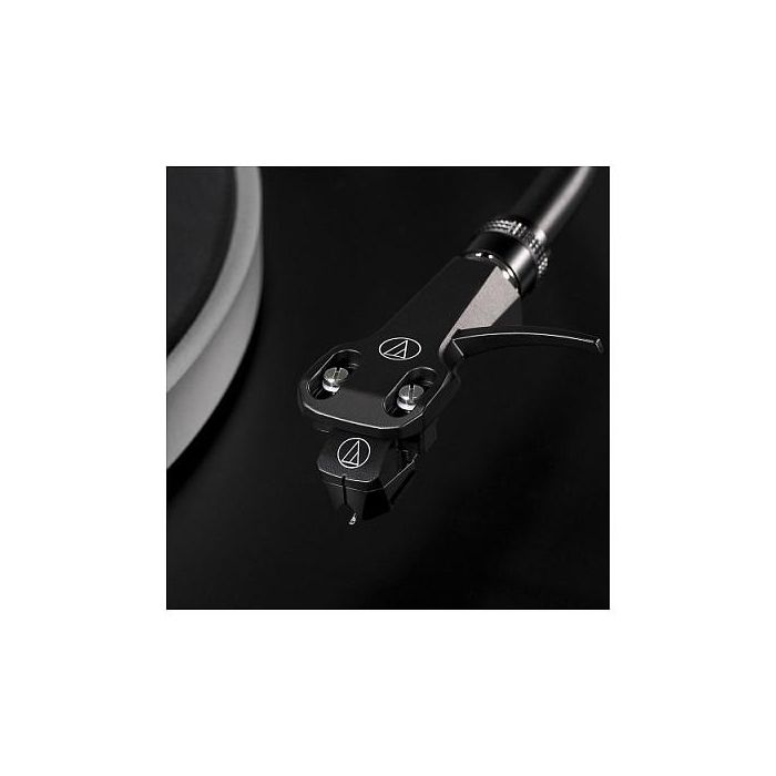Audio-Technica AT-LP5X Tocadiscos de tracción directa Manual Negro con Salida USB y Previo MM/MC