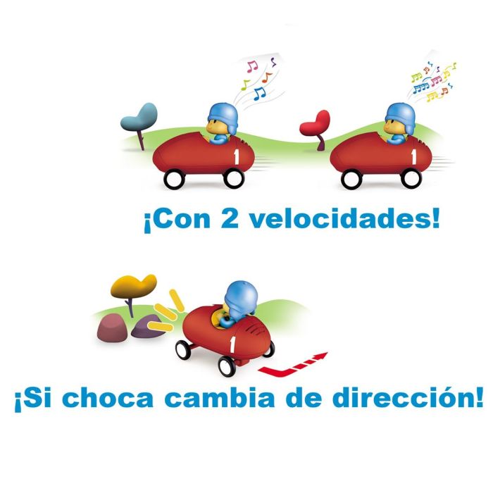 Coche De Carreras Pocoyo To77400 Bandai 2 Coche De Carreras Pocoyo To77400 Bandai 2