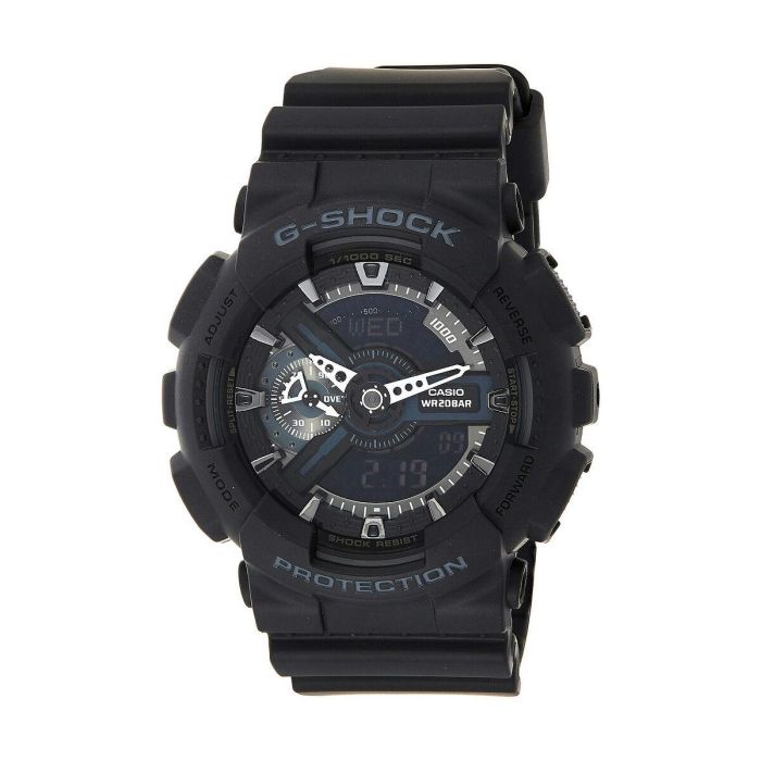 Reloj Hombre Casio G-Shock CLASSIC Negro Plateado (Ø 55 mm) 0 Reloj Hombre Casio G-Shock CLASSIC Negro Plateado (Ø 55 mm) 0