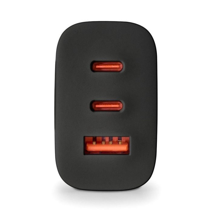 NGS BUD65W Cargador de Pared GaN 65W - 2xUSB-C PD PPS y 1xUSB-A QC 3.0 para Carga Rápida de Smartphones, Tablets y Portátiles 3 NGS BUD65W Cargador de Pared GaN 65W - 2xUSB-C PD PPS y 1xUSB-A QC 3.0 para Carga Rápida de Smartphones, Tablets y Portátiles 3