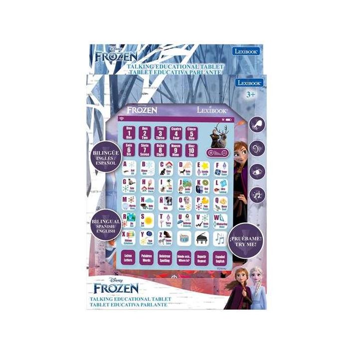 Tablet educativa bilingüe frozen ingles-español con 80 actividades. 24.4x19x1.5 cm 3 Tablet educativa bilingüe frozen ingles-español con 80 actividades. 24.4x19x1.5 cm 3
