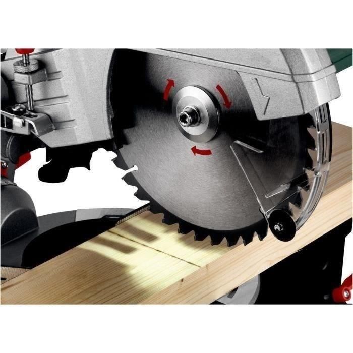 Tronzadora radial - METABO - KGS 216 M - línea de corte de precisión LED - 613216000 2 Tronzadora radial - METABO - KGS 216 M - línea de corte de precisión LED - 613216000 2