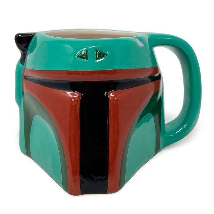 Taza Mug The Mandalorian Boba Fett Rojo Verde 385 ml 1 Taza Mug The Mandalorian Boba Fett Rojo Verde 385 ml 1