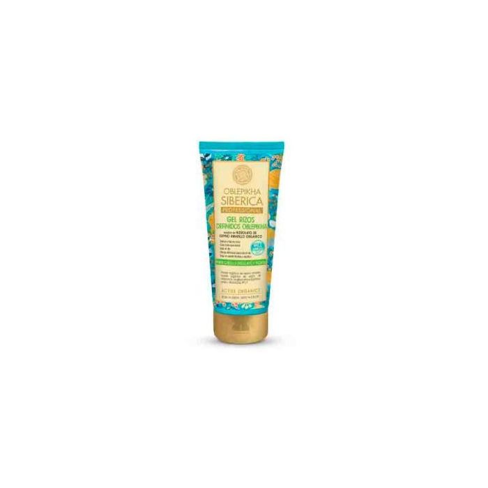 NATURA SIBERICA Oblepikha Gel Definidor de Rizos con Aceite de Espino Amarillo y Argán 200ml