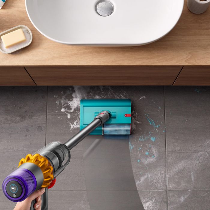 Dyson V15s Detect Submarine: Aspiradora sin cable, húmeda y seca, para una limpieza profunda (Níquel/Azul) 10 Dyson V15s Detect Submarine: Aspiradora sin cable, húmeda y seca, para una limpieza profunda (Níquel/Azul) 10