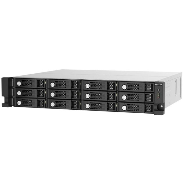 QNAP TL-R1220SEP-RP Carcasa JBOD de expansión Rack 2U 12-Bahías 2.5/3.5" SAS 12Gbps & SATA 6Gbps Hot-swap 6