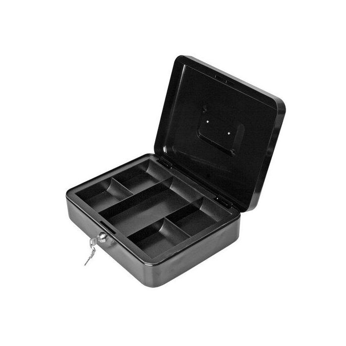 Caja De Caudales Forofis 30X24X9 Cm Negro