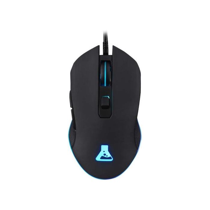 THE G-LAB Ratón Gaming Inalámbrico Negro, Azul, 6 Botones, 2400 DPI, USB Tipo A, KULT-HELIUM WL 2