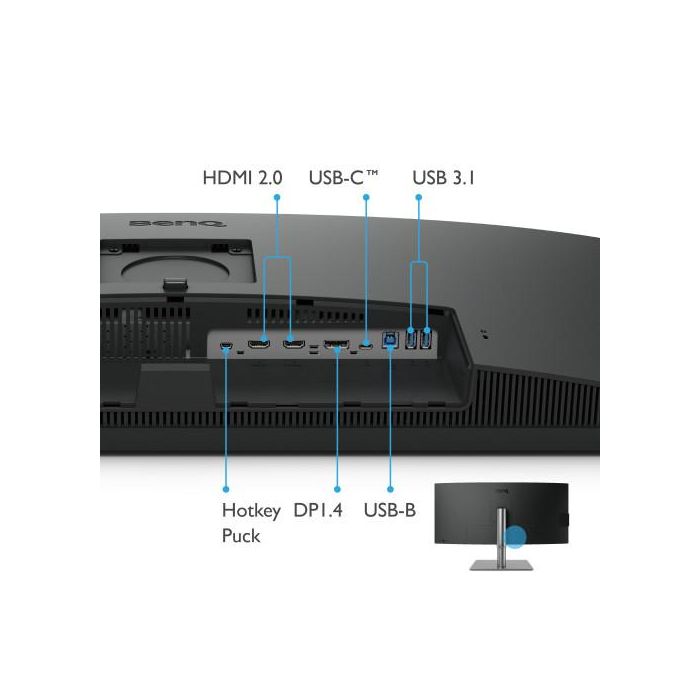 Benq PD3420Q 86,4 cm (34") 3440 x 1440 Pixeles Quad HD LED Gris 2