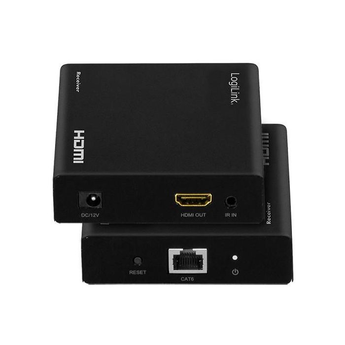 LogiLink HDMI Extender/Splitter Set sobre IP, 70m, 1x2-Puertos 7 LogiLink HDMI Extender/Splitter Set sobre IP, 70m, 1x2-Puertos 7