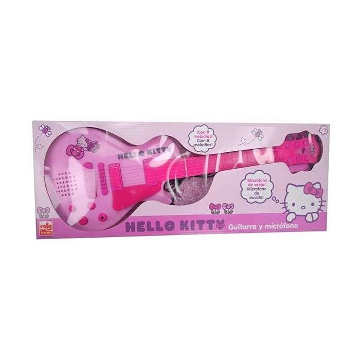 Reig Guitarra Electrónica C/Micro Hello Kitty 1505
