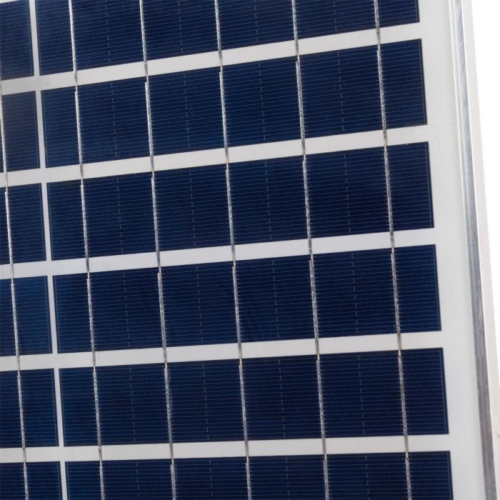 Proyector Solar LED 200W con Panel Solar, Mando a Distancia, IP65 [1916-FLSOL-200W-CW]