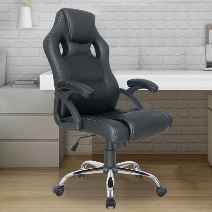 Silla Oficina Equip 651016 Negra Respaldo 8 Silla Oficina Equip 651016 Negra Respaldo 8