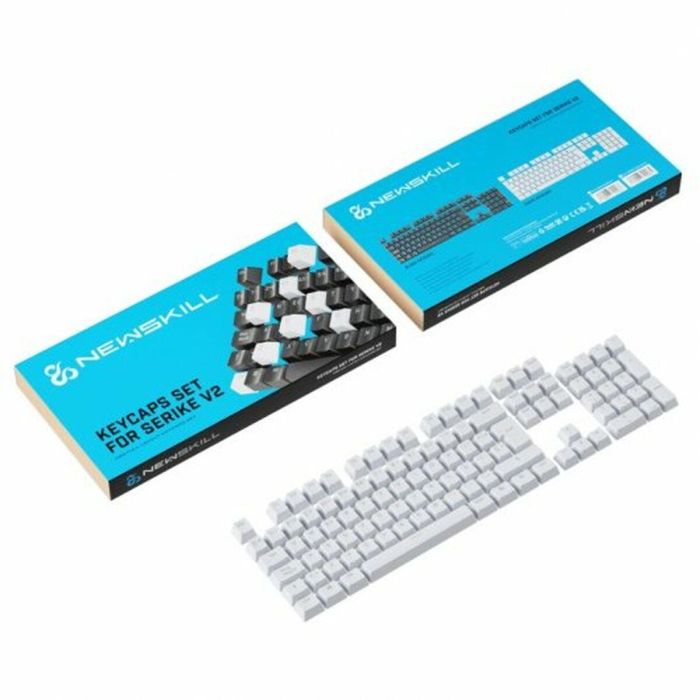 Teclado Newskill Qwerty Español Blanco 1