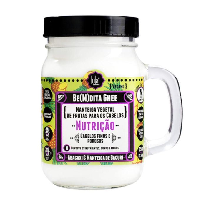 Lola Cosmetics Ghee Mask Nutrition Máscara Capilar con Piña y Manteca de Bacuri 350 gr