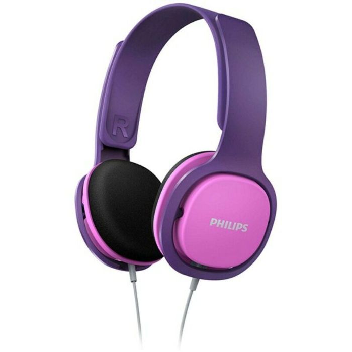 Auriculares de Diadema Philips 223180 Rosa/morado 1