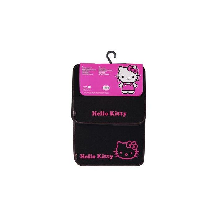 Hello Kitty Juego 4 Alfombras Coche Moqueta Negras Universales Antideslizantes KIT3013 3 Hello Kitty Juego 4 Alfombras Coche Moqueta Negras Universales Antideslizantes KIT3013 3