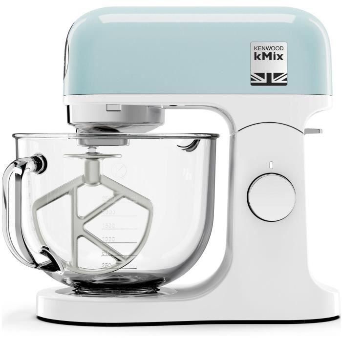 Robot repostero multifunción KENWOOD KMX754PB - Motor profesional 1000W - 2 salidas para accesorios - Bol de cristal de 5L con asa 2 Robot repostero multifunción KENWOOD KMX754PB - Motor profesional 1000W - 2 salidas para accesorios - Bol de cristal de 5L con asa 2