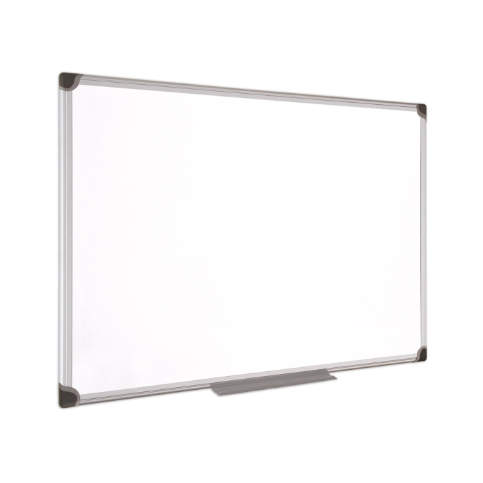 Bi-office Pizarra Blanca Magnética Maya W Cerámica Vitrificada Marco Aluminio 240 x 120 cm 1