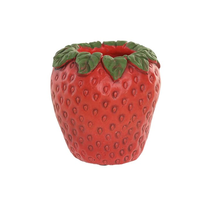 DKD Home Decor Jarrón Decorativo Tropical para Hogar de Cemento Rojo Verde Colección Fresas25 12x12x13 cm (12 Unidades) DKD Home Decor Jarrón Decorativo Tropical para Hogar de Cemento Rojo Verde Colección Fresas25 12x12x13 cm (12 Unidades)