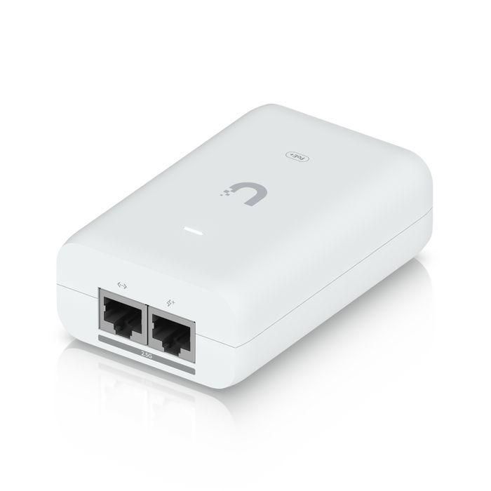 Ubiquiti Adaptador 2.5G PoE+ (30W), 48V DC / 0.65A, Multi-Gigabit LAN para dispositivos UniFi 4