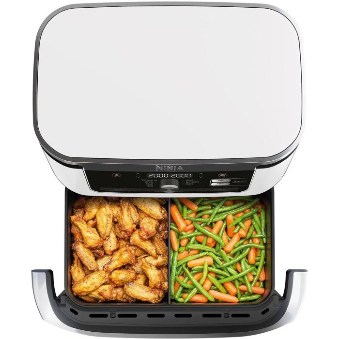 Ninja AF500EUWH Freidora de Aire Caliente Foodi FlexDrawer 10.4L, 7 Programas, hasta 8 Personas, 2470W, Blanco 4 Ninja AF500EUWH Freidora de Aire Caliente Foodi FlexDrawer 10.4L, 7 Programas, hasta 8 Personas, 2470W, Blanco 4