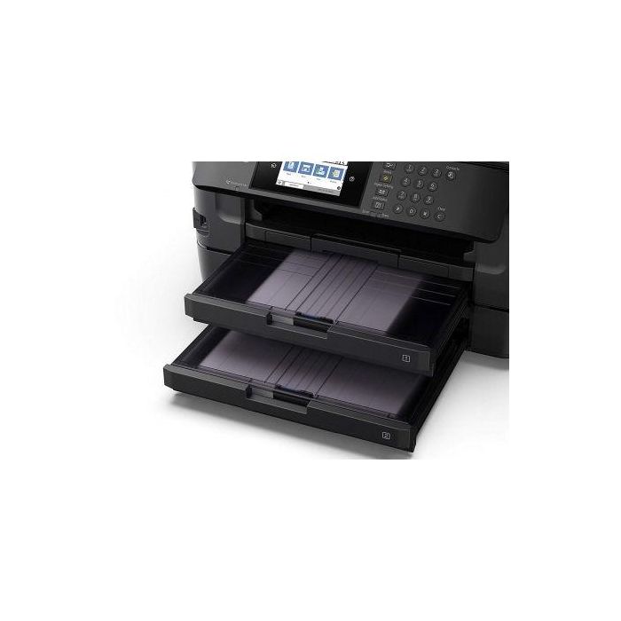 Multifunción A3+ Epson Workforce WF-7720DTWF WiFi/ Fax/ Dúplex/ Negra