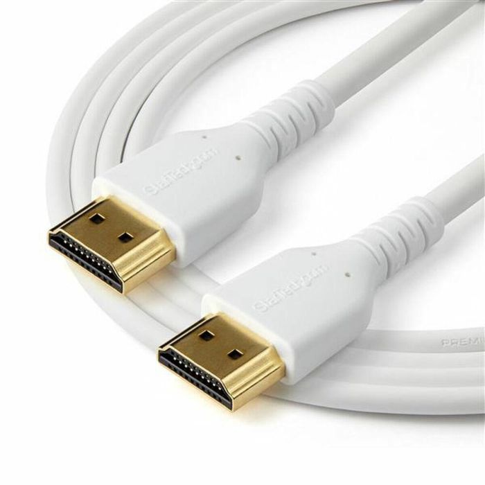Cable HDMI Startech RHDMM2MPW 4K Ultra HD Blanco (2 m) Cable HDMI Startech RHDMM2MPW 4K Ultra HD Blanco (2 m)