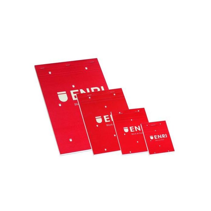 Bloc De Notas Enri Tapa A4 80H Liso (Set de 5)