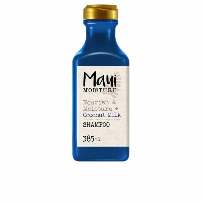 Maui Champú Leche de Coco 385ml - Nutrición e Hidratación para Cabello Seco - Brillo, Vegano, Sin Sulfatos ni Parabenos Maui Champú Leche de Coco 385ml - Nutrición e Hidratación para Cabello Seco - Brillo, Vegano, Sin Sulfatos ni Parabenos