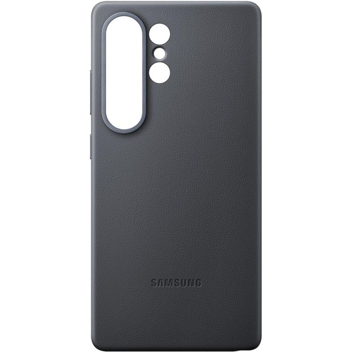 Samsung EF-VS938 Funda Kindsuit Original para Galaxy S25 Ultra, Protección Anticaída, Resistente a Rayones, Piel Sintética Negro 4