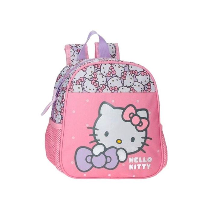 Mochila Escolar Hello Kitty My Favourite Bow Rosa Mochila Escolar Hello Kitty My Favourite Bow Rosa