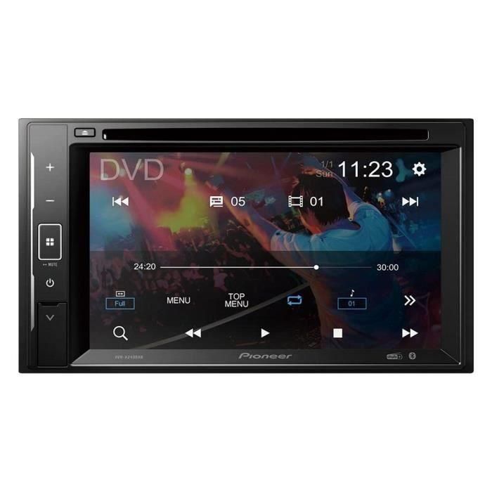 Autradio - Pioneer - AVH -A240DABDAB - DVD - USB - 2 DIN - 6.2 - DAB+ - Bluetooth 3 Autradio - Pioneer - AVH -A240DABDAB - DVD - USB - 2 DIN - 6.2 - DAB+ - Bluetooth 3