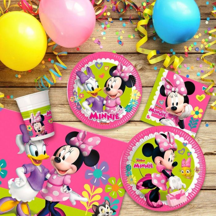 Set Artículos de Fiesta Minnie Mouse 66 Piezas 2 Set Artículos de Fiesta Minnie Mouse 66 Piezas 2