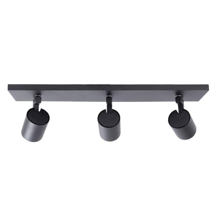 Lumiastra LUM-P3GU10-B Aplique de Pared Orientable de Aluminio para Interior 3xGU10 4
