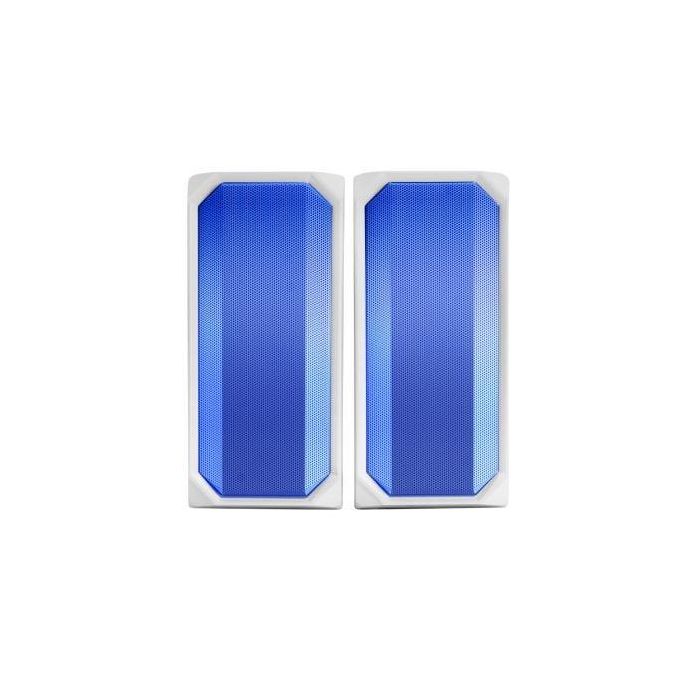 Mars Gaming MSRGBW Altavoces Gaming 2.0 con Bluetooth 5.0, 15W de Potencia, Iluminación RGB FULL MESH y Procesador DSP, Blancos 1