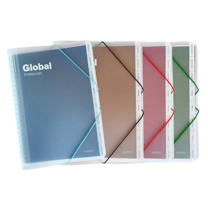 Additio Carpeta Global Para Profesorado 24x32 cm 144 Páginas Pp C-Surtidos 1