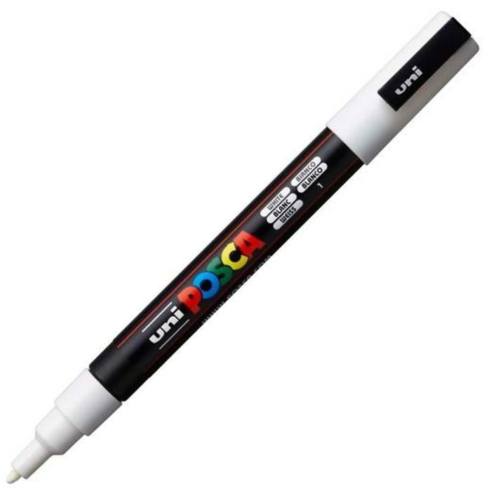 Marcador POSCA PC-3M Blanco (6 Unidades) 1 Marcador POSCA PC-3M Blanco (6 Unidades) 1