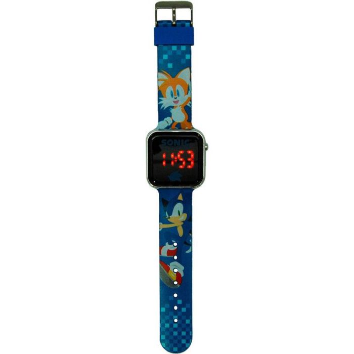 Kids Euroswan Reloj Digital LED de Muñeca Sonic 3.5cm para Niños 3+ Años con Pilas LR41 Incluidas - Diseño Robusto de Plástico 1 Kids Euroswan Reloj Digital LED de Muñeca Sonic 3.5cm para Niños 3+ Años con Pilas LR41 Incluidas - Diseño Robusto de Plástico 1