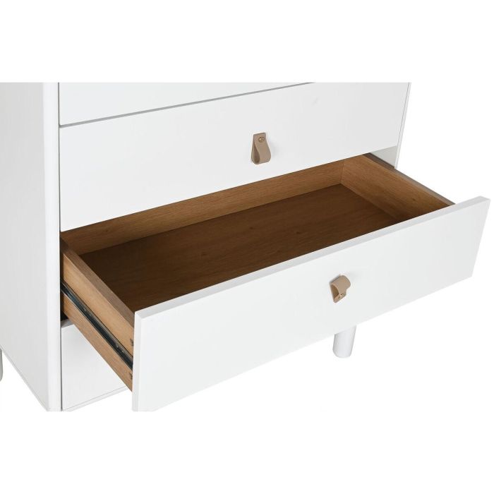 Cajonera Home ESPRIT Blanco Natural Polipropileno Madera MDF 80 x 40 x 117 cm 1 Cajonera Home ESPRIT Blanco Natural Polipropileno Madera MDF 80 x 40 x 117 cm 1