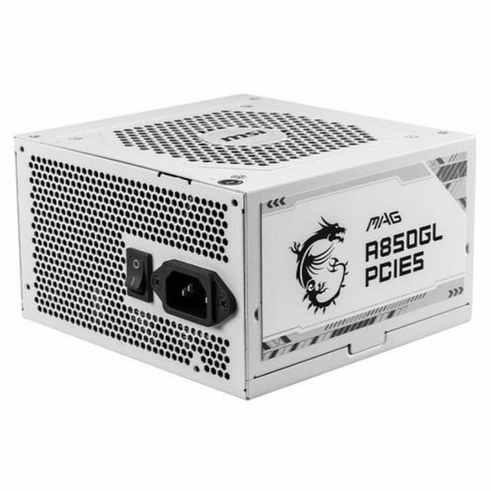 MSI MAG A850GL PCIE5 WHITE unidad de fuente de alimentación 850 W 20+4 pin ATX ATX Blanco 19 MSI MAG A850GL PCIE5 WHITE unidad de fuente de alimentación 850 W 20+4 pin ATX ATX Blanco 19