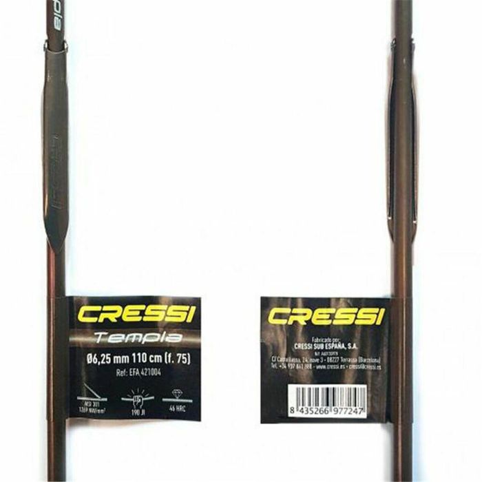 Varillas Cressi-Sub EFA 421006 120 cm Dorado 2 Varillas Cressi-Sub EFA 421006 120 cm Dorado 2