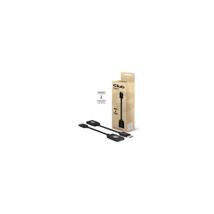 Adaptador Club 3D Displayport 1.2 Macho 1 Adaptador Club 3D Displayport 1.2 Macho 1
