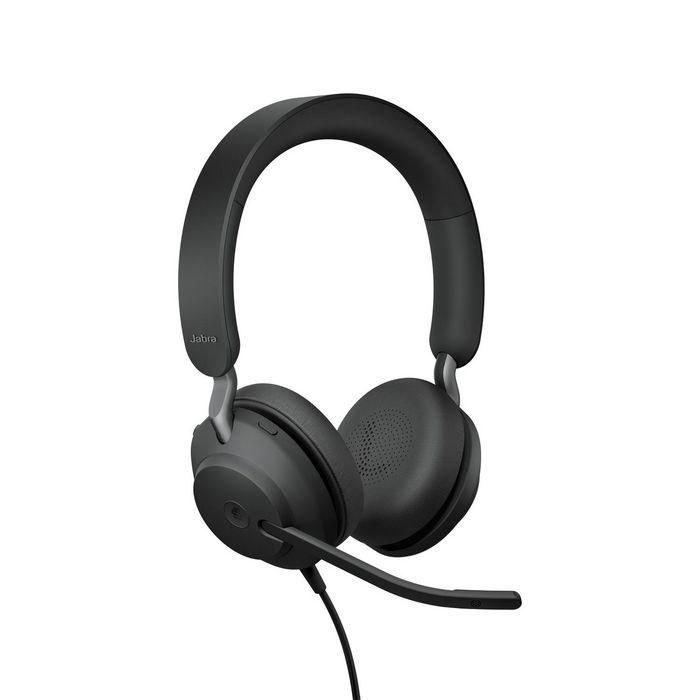 Jabra Evolve2 40 Auriculares con Cancelación de Ruido para Microsoft Teams