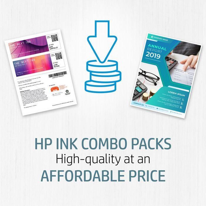 HP OfficeJet Pro 250, Pack 4 cartuchos º950 negro y º951 CMY 1