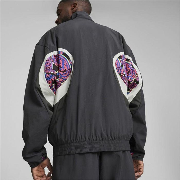 Chándal para Adultos Puma AC Milan Woven Gris Gris oscuro 1