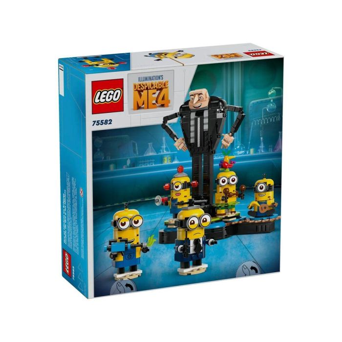 LEGO Gru Mi Villano Favorito - Set 75582 con Figura de Gru y Minions Bailando 8 LEGO Gru Mi Villano Favorito - Set 75582 con Figura de Gru y Minions Bailando 8