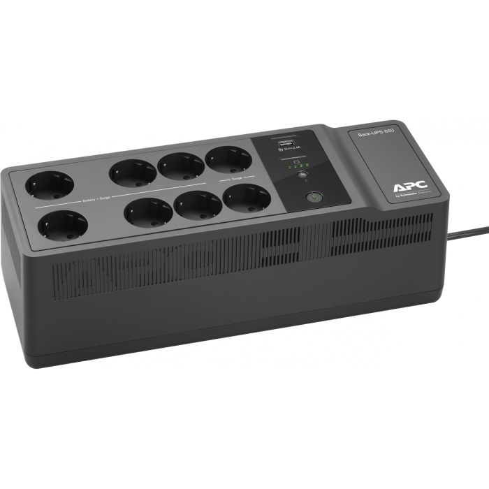APC BE650G2-GR Back-UPS 650VA 400W Offline USV con 1 Puerto USB y 8 Salidas Tipo F 2 APC BE650G2-GR Back-UPS 650VA 400W Offline USV con 1 Puerto USB y 8 Salidas Tipo F 2