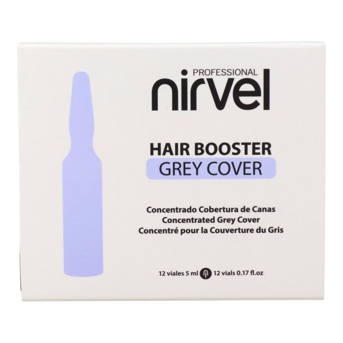Nirvel Hair Booster Grey Cover - Tratamiento Capilar Concentrado (12 Viales X 5 ml) Nirvel Hair Booster Grey Cover - Tratamiento Capilar Concentrado (12 Viales X 5 ml)